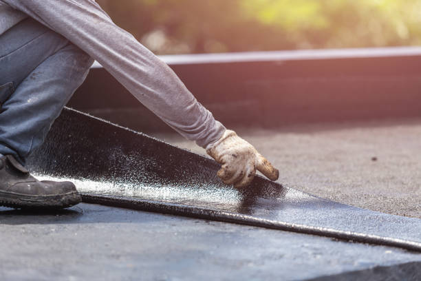 Professional Waterproofing technician working in King of Prussia, PA